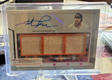2024 Museum Col Hunter Pence Signature Swatches Triple Relic Autograph 22/99