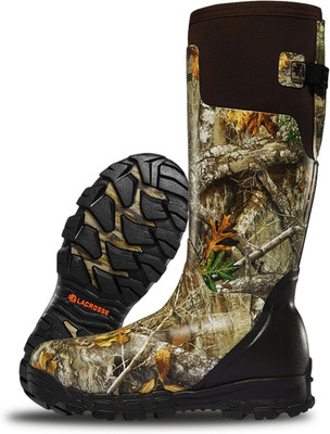 Alphaburly Pro 18'' Insulated Hunting Boots for Men Featuring Waterproof Rubber,