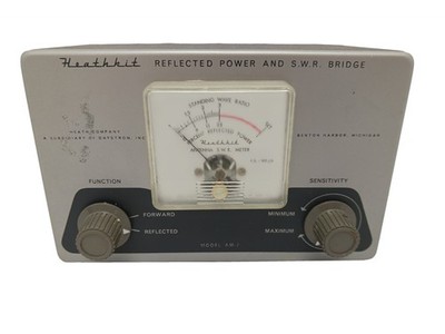 Heathkit Model AM-2  Reflected Power S.W.R. Bridge Test Instrument 1957- WORKS
