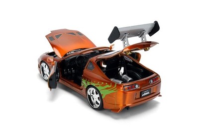JADA 25th Yrs Fast & Furious 1:24 Brian Toyota Supra Brush Finish