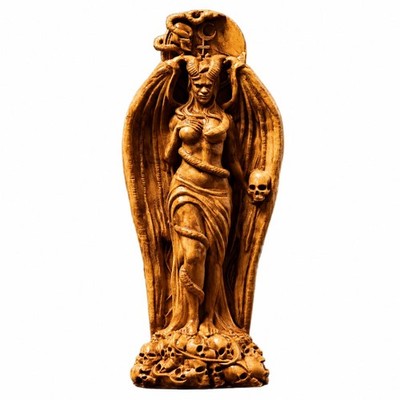 Lilith the Queen of Night Statue, Goddess Statue, Sumerian Decor, Lilith Figu...
