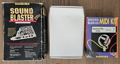 Creative Sound Blaster Pro 2 CT1600, ISA card for IBM PCs, with Box & Midi cable - 第 6/12 張圖片