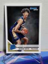 2019-20 Panini Donruss Basketball JAXSON HAYES #207 RATED ROOKIE