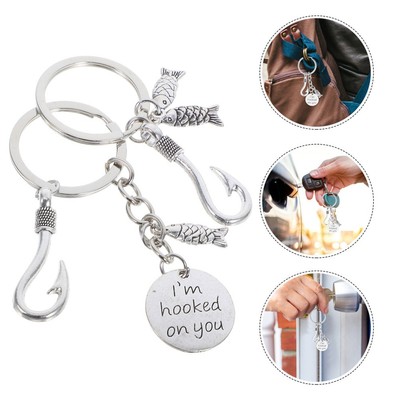  Set of 2 Schlüssel Anhänger Schlusell Schlüsselkette Des Vatertags