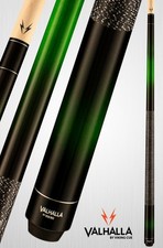 Viking Valhalla VA237 Pool Cue   Green Stained Finish, Cream Graphic Accents
