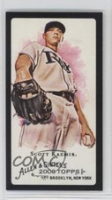 2008 Topps Allen & Ginter's Mini Black Border Scott Kazmir #146 1u7