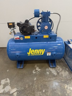 Jenny K2S-30UMS-115/1 1-Phase Horizontal 2hp Fire Sprinkler Air