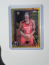 2025-26 Topps Chrome Basketball - Tre Johnson lll - GOLD Wave /50 -Wizards RC