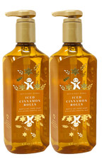 2 BATH BODY WORKS ICED CINNAMON ROLLS GENTLE GEL HAND SOAP 8 FL OZ /236 mL NEW