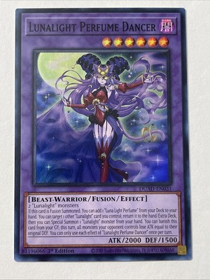 Yugioh Lunalight Perfume Dancer DUAD-EN031 1st Edition Super Rare