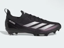 Adidas Adizero Electric+ Football Cleats Black IE3285 Men Multi Size NEW