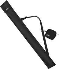 Cue Stick Carrying Bag for 1/2 Billiard Stick Storage, 32 Inches Black Color, wi