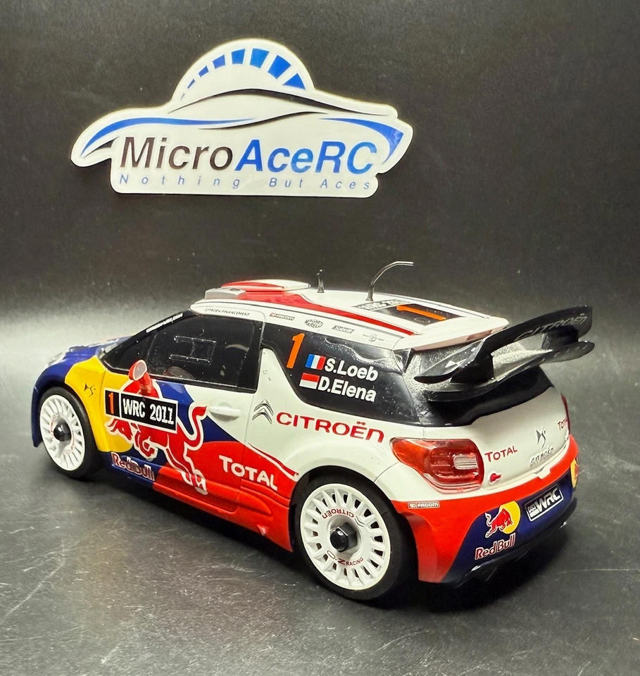Used Kyosho Mini-z Body CITROEN DS3 WRC 2011 MZP420SL - Image 4 of 4
