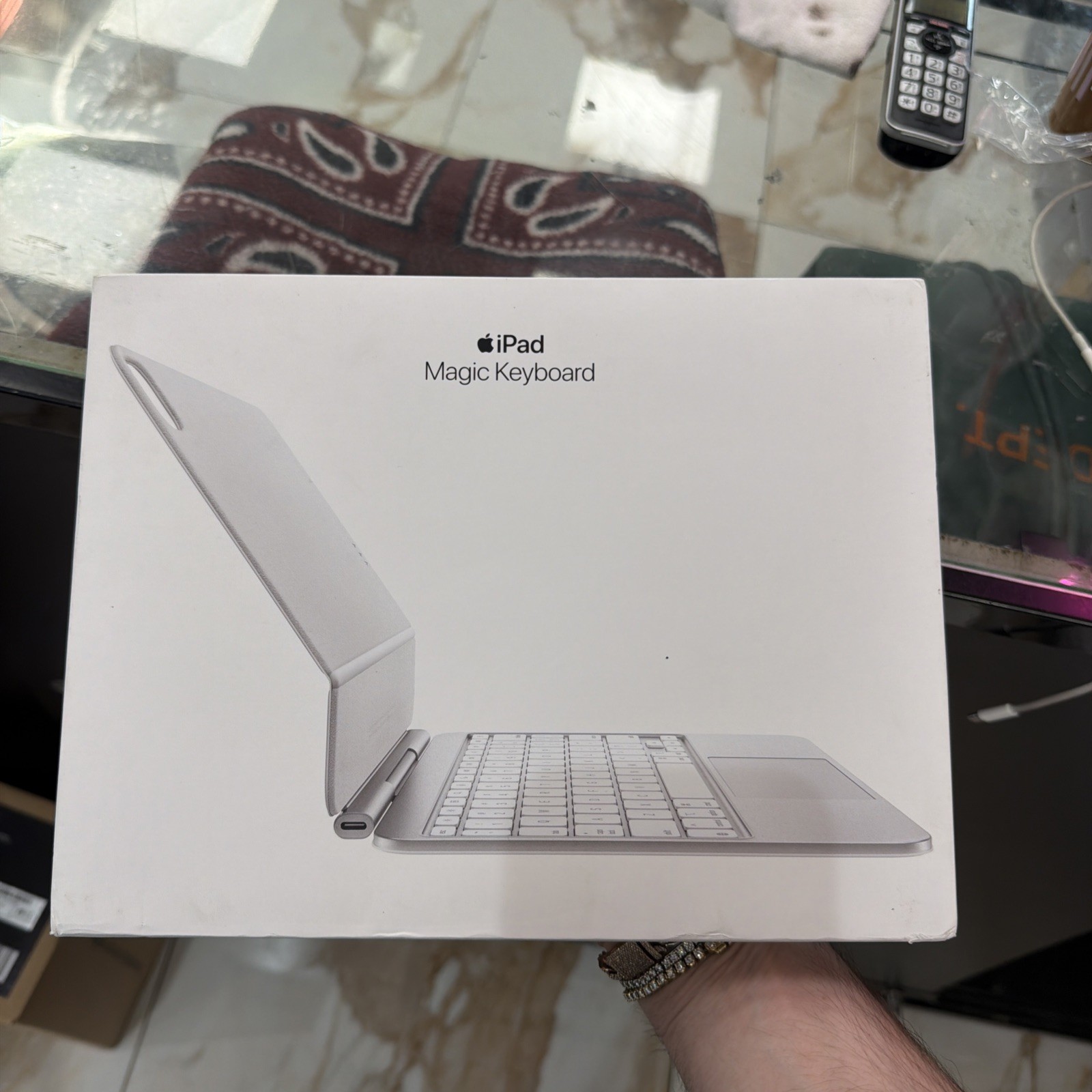 Apple Magic Keyboard for iPad Pro 11-inch (M4) - US English - White