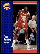 1991-92 Fleer Tree Rollins Houston Rockets #291
