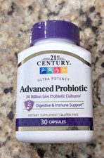 21st Century Advanced Probiotic 20 billion Ultra Potency 30 capsules exp:08/2028