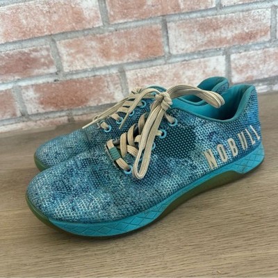 NoBull Brooke Ence Trainers Sneakers Women s 10 Blue Limited Edition Gym