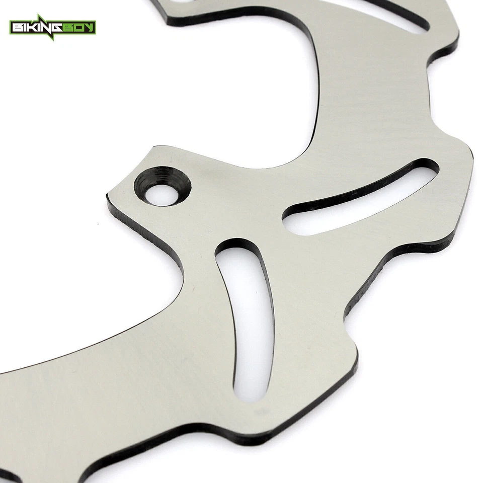 For YAMAHA YZ125 YZ250 Solid Brake Discs Rotors Pads YZ450F YZ250F WR450F WR250F Foto 4 de 4