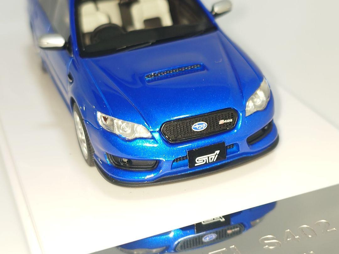 1/43 Subaru STI S402 Wagon WR Blue Pearl W261 Limited 1/43 Subaru STI S402 Wagon WR Blue Pearl W261 Limited