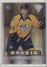 2013 Panini Titanium Rookie Draft Position Number 37/100 Victor Bartley #124 6eg
