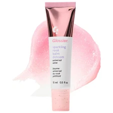 Glossier Balm Dotcom Lip Balm and Skin Salve - Sparkling Rose New In Box Limited