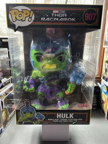 Funko Pop Marvel Thor Ragnarok Hulk 907 Super Sized Target Exclusive Figure