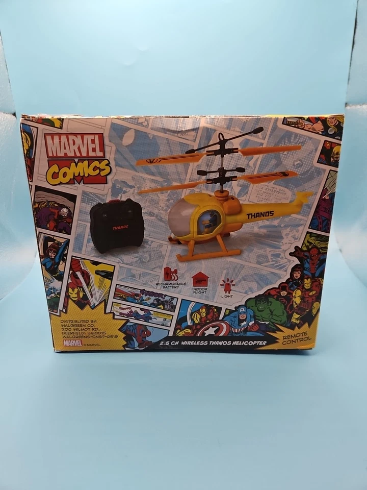 MARVEL COMICS WIRELESS REMOTE CONTROL THANOS HELICOPTER - Image 2 of 4