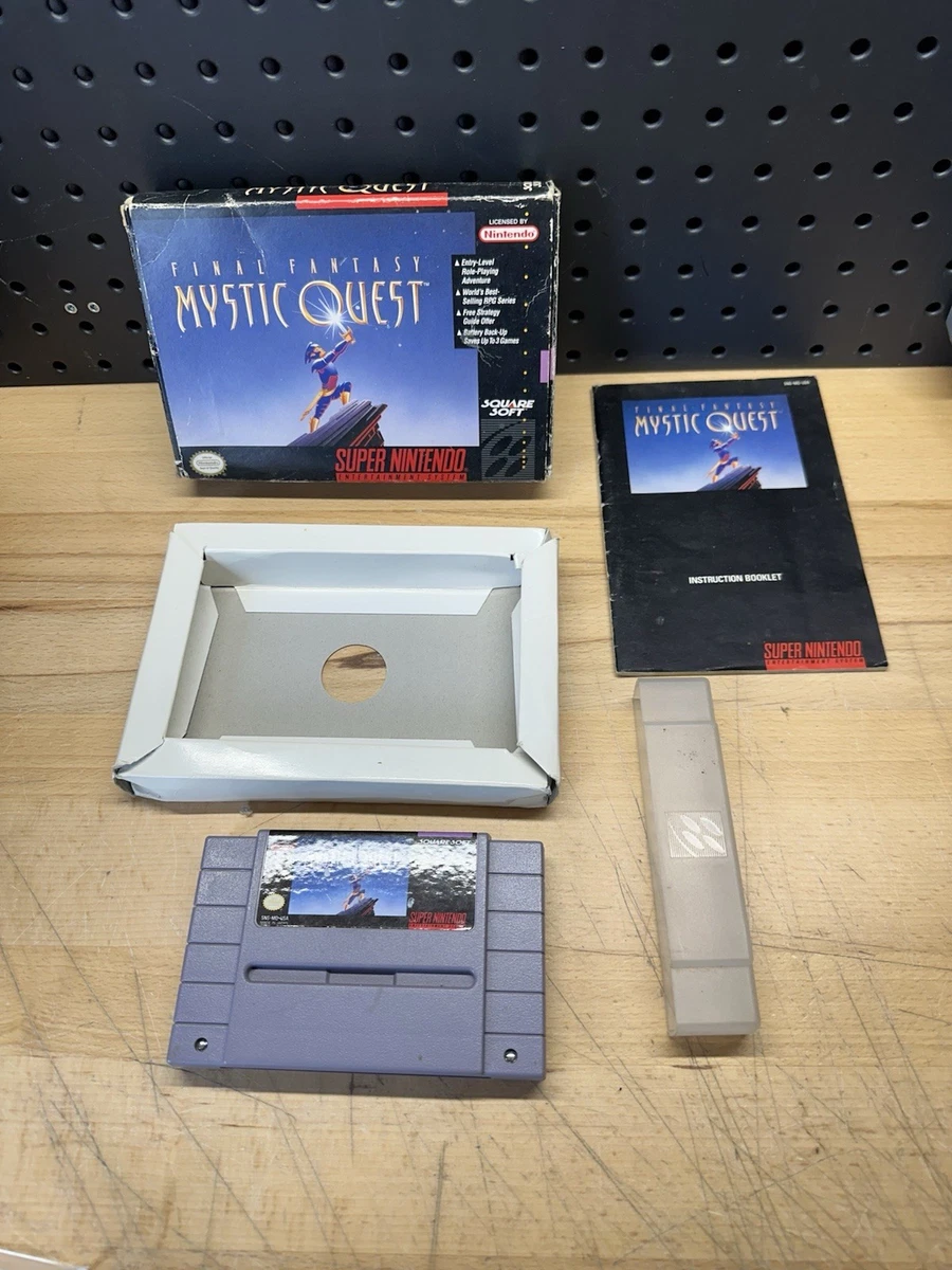 Nintendo SNES Final Fantasy: Mystic Quest Video Games for sale | eBay