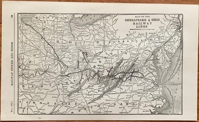 Mixed Lots - 1923 Railroad Map