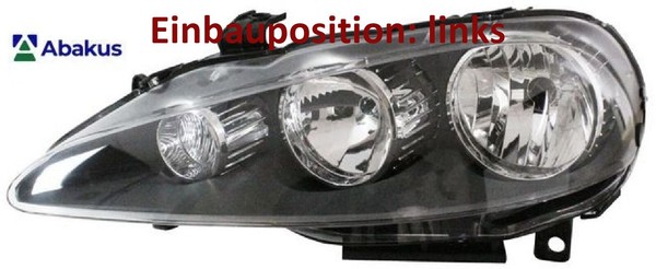 Abakus 667-1115L-LDEM2 Hauptscheinwerfer Links Scheinwerfer FüR Alfa Romeo-image