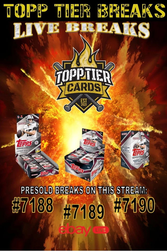 MONDAY NIGHT BREAKS W/NICK-2026 TOPPS FLAGSHIP FOOTBALL!!