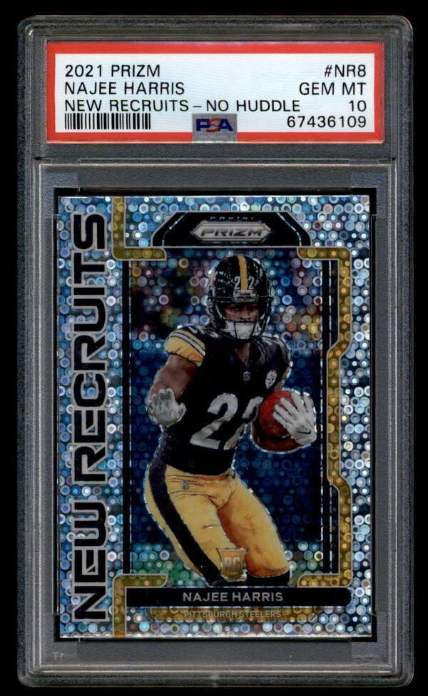 Najee Harris Panini Prizm New Recruits #NR8 No Huddle