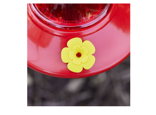 Style Selections Red Hummingbird Feeder Plastic Nectar 24oz Bird Feeders Hanging - Picture 6 of 6