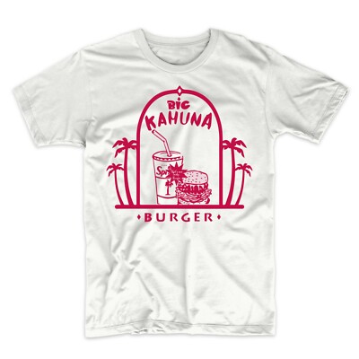Pulp Fiction Big Kahuna Burger One Tasty Burger Quentin Tarantino T- Shirt S-3XL