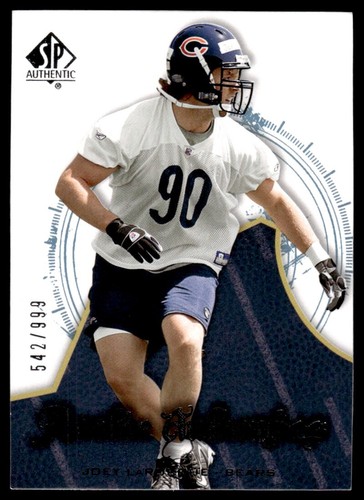 2008 SP Authentic Joey Porter Rookie /999 Miami Dolphins #195 R22 - Picture 1 of 2