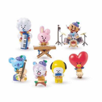 BTS BT21 ピザ コラボ ムードランプ フィギュアコンプ BTS BT21 Inside Mang Hope In Love & PIZZA ALVOLO Promotional