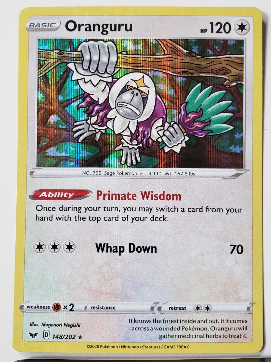 oranguru pokemon card Pokemon TCG - Surging Sparks - #156/191 - Reverse Holo - Oranguru