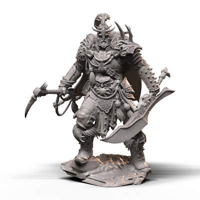 Vente Statuette Figurine Guerrier Viking brandissant sa Lance en résine