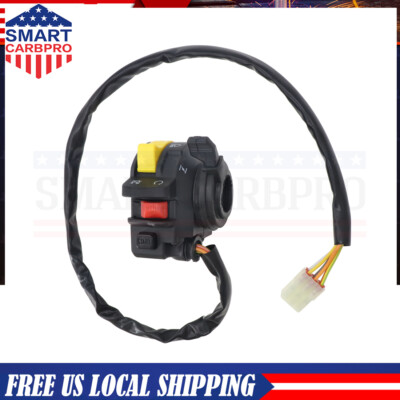 Left Handlebar Switch Start Stop Headlight For Suzuki Eiger Kingquad Ozark Quadmaster Quadsport Vinson 250 400 500 37400 27h00 - Foto 5