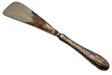Antique GORHAM Sterling Silver Handled Shoehorn NO MONOGRAM