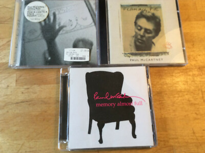 Paul McCartney [3 CD Alben] Driving Rain + Memory Almost Full + Flaming Pie