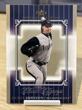 2005 Classic Clippings Arizona Diamondbacks Baseball Card #51 Randy Johnson
