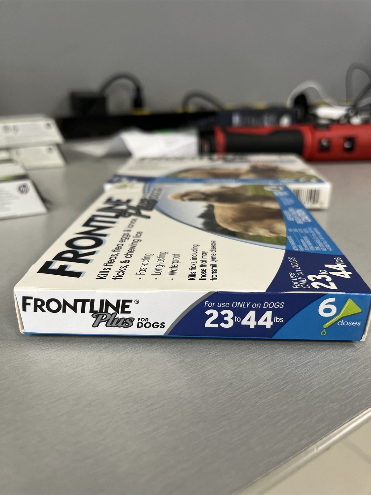 Genuine FRONTLINE Plus Flea and Tick Treatment for Med Dogs 2344 lbs 6