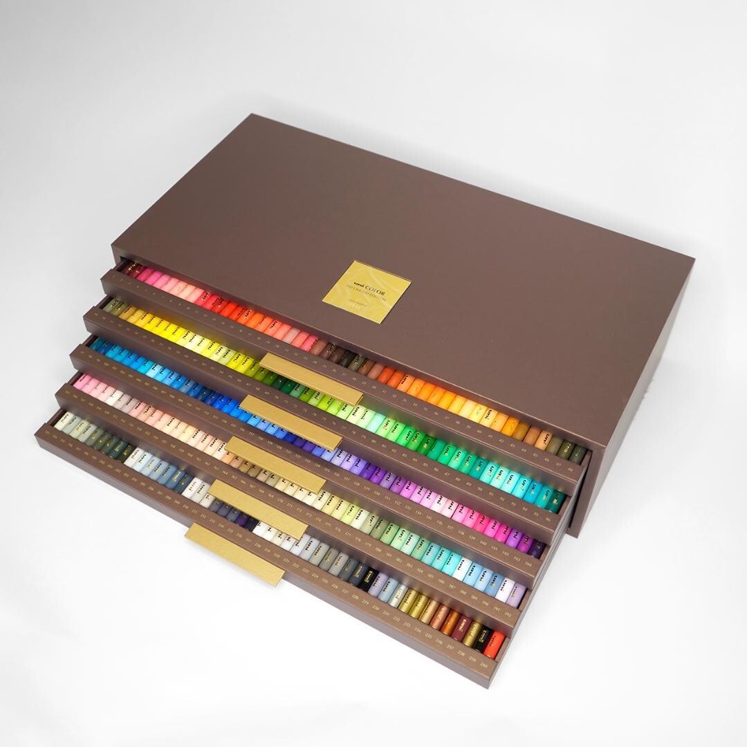 【限定品】 uni COLOR 240 LIMITED EDITION 色鉛筆 Amazon.co.jp: 三菱鉛筆 ユニカラー 240色セット リミテッド
