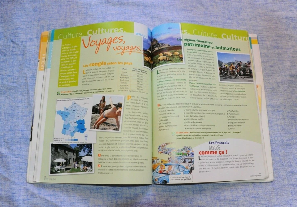 Libro de texto en francés. - Imagen 4 de 4