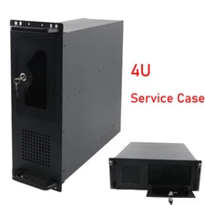 SL-450A 4U Server Chassis Rackmount Server Case 7 3.5" HDD Drive Bays 150mm Fan