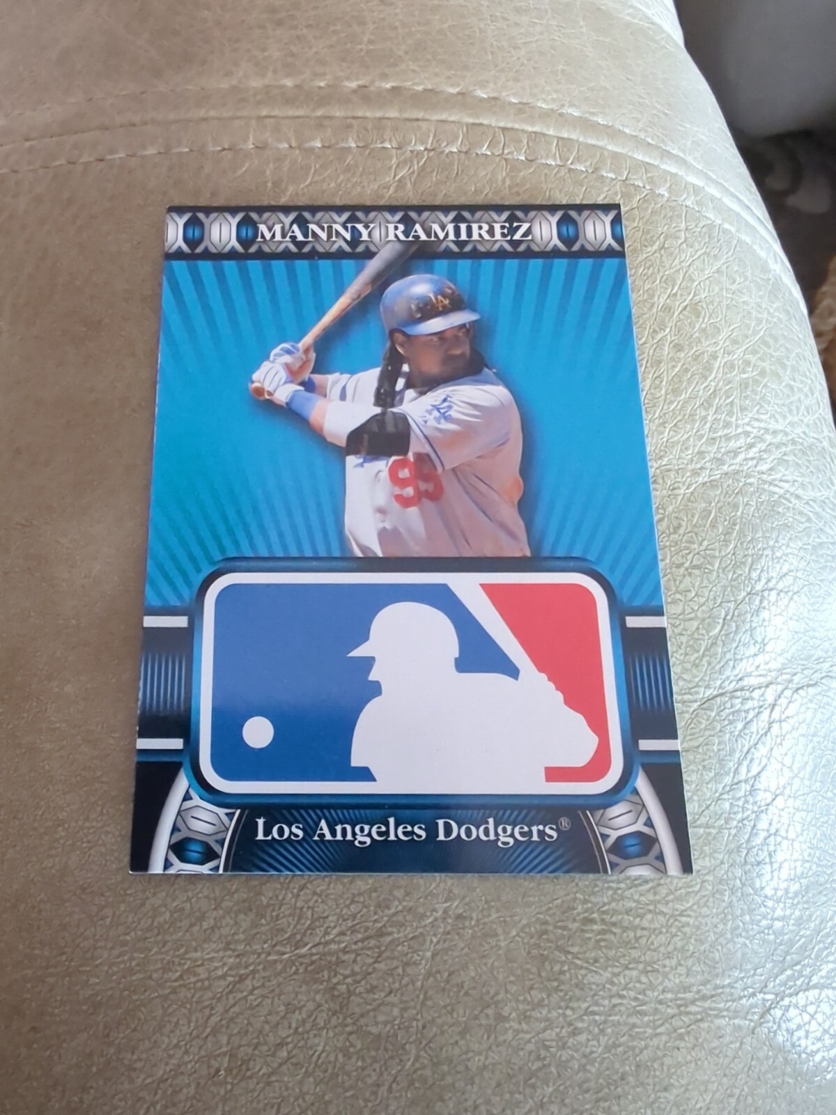 2010 Topps Logoman Insert #HTA-13 Dodgers Manny Ramirez Baseball Card