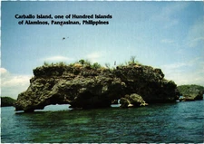 PC PHILIPPINES, CARBALLO ISLAND, ALAMINOS, PANGASINAN, Modern Postcard (b60324)