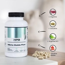 Nitric Oxide 60 Vegge Capsule Vasodilators Dilat Relax Inner Muscle Heart Health