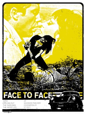 Face To Face May 2011 Limited Edition Gig Poster